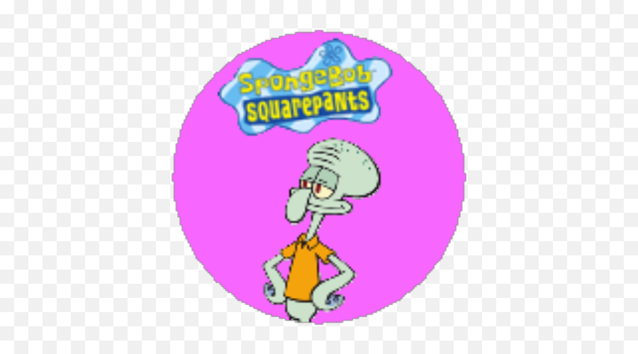 Squidward Badge - Roblox Fictional Character Emoji,Squidward Text Emoticon