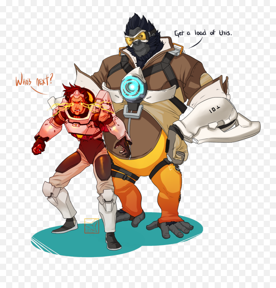 Download Hd Overwatch Outfit - Winston Drawing Overwatch Emoji,Winston Overwatch Emoticon