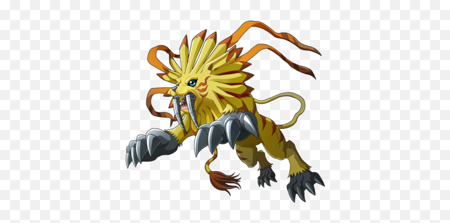 Leomon - Digimon Saberleomon Emoji,???emotion (houkou Emotion)