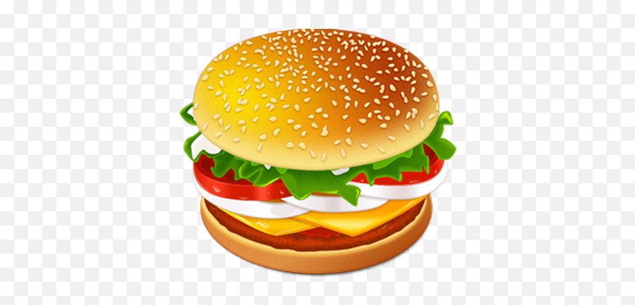 Hamburger Clip Art Transparent Page 7 - Line17qqcom Png Food Emoji,Durr Emoji