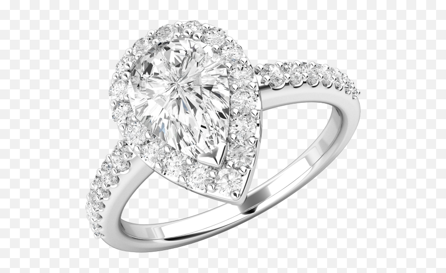 Art Deco Style Ringdiamond Cluster Engagement Ring For Emoji,Surrounded By Emotions