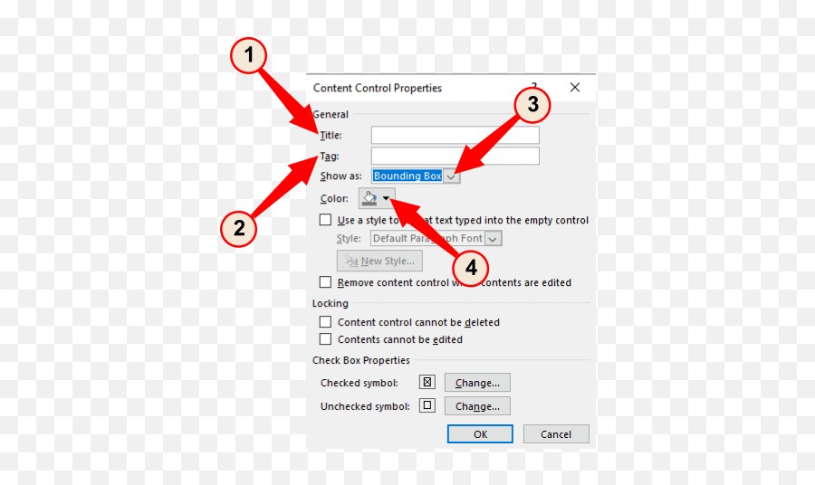 How To Insert A Checkbox In Word - Officebeginner Emoji,Emoticon Symbols Two Empty Sqare Boxes