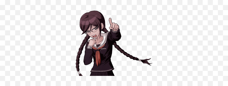 View 19 Toko Fukawa Transparent - Linarusa Emoji,Huniepop Emoticons