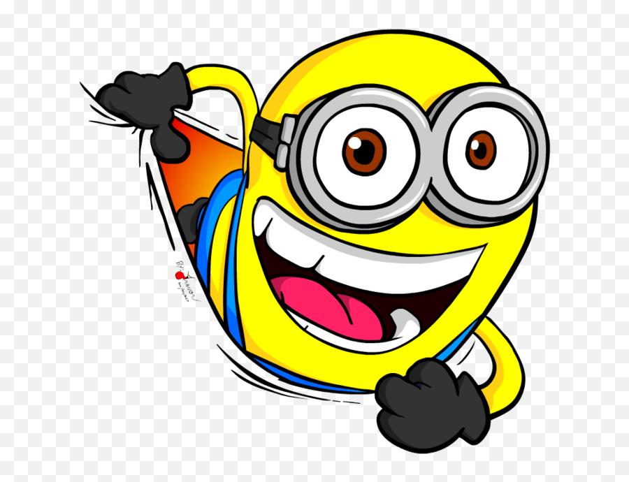 Minion Sticker By Rovertarthead - Minion Sticker Png Clipart Emoji,Emoticons Minion Whatsapp Free Download