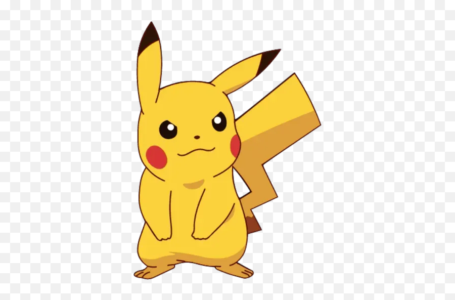 Pikachu Sticker Pack - Stickers Cloud Emoji,Pikachu No Emotion