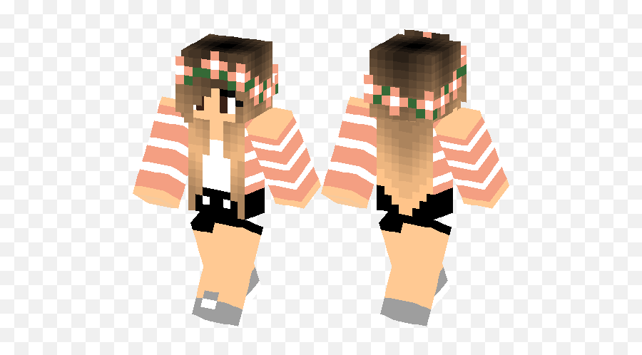 Girl Minecraft Skins Png Images Transparent Background Png Emoji,Minecraft Skin Masked Emotions