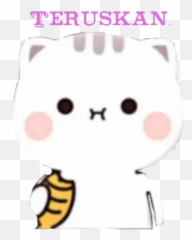 Cutie Cat By Enon - Sticker Maker For Whatsapp Emoji,Fat Cute Cat Emoji