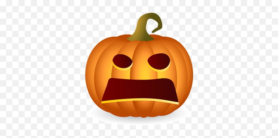 Pumpkin Halloween Sticker - Emoji By Lam Vu,Red Lantern Emoji