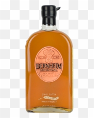 Personalised Bernheim Original Straight Wheat Whiskey 70cl - American Whiskey Emoji,Whiskey Glass Emoji