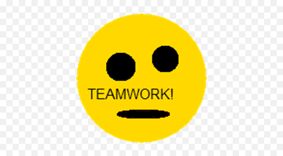 Teamwork Smiley - Dot Emoji,Teamwork Emoticon