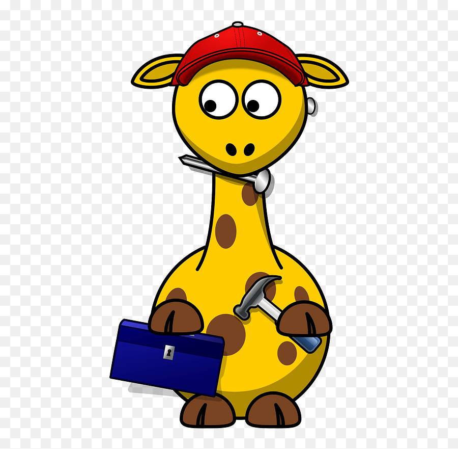 Giraffe Secret Agent Clipart - Dibujo De Jirafas Animadas Emoji,Secret Agent Emoji