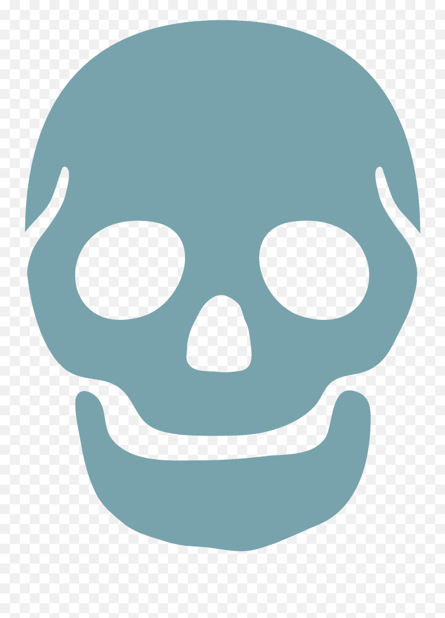 Skull Emoji Clipart - Skull And Crossbones Svg,Skull Emoji
