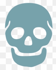 Skull Emoji Clipart - Skull And Crossbones Svg,Skull Emoji