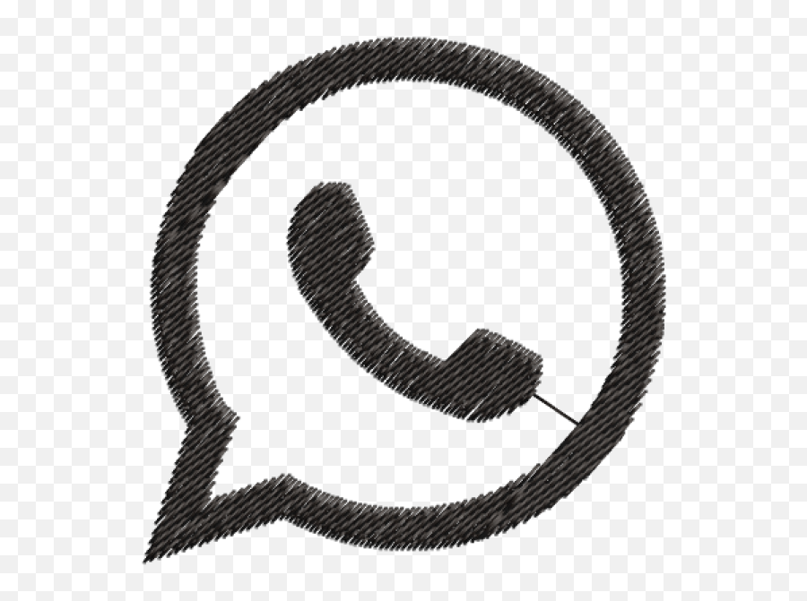 Matriz De Bordado Facebook Icone Vazado Download Grátis - Whatsapp Icon Outline Green Emoji,Emoticons Para Facebook Baixar