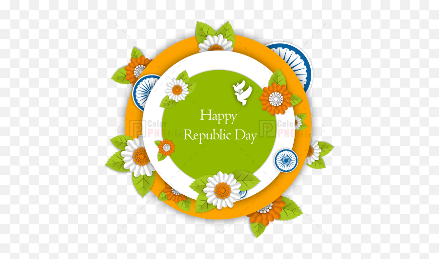 India Republic Day Vector Png In 2020 - Independence Day Vector In Png Emoji,Independence Day Emoji