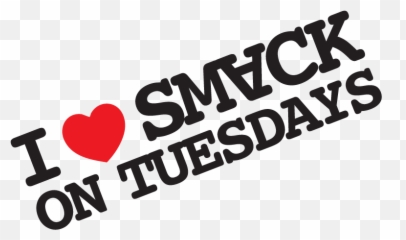 L Love Smack On Tuesday Logo - Language Emoji,Darts Emoji