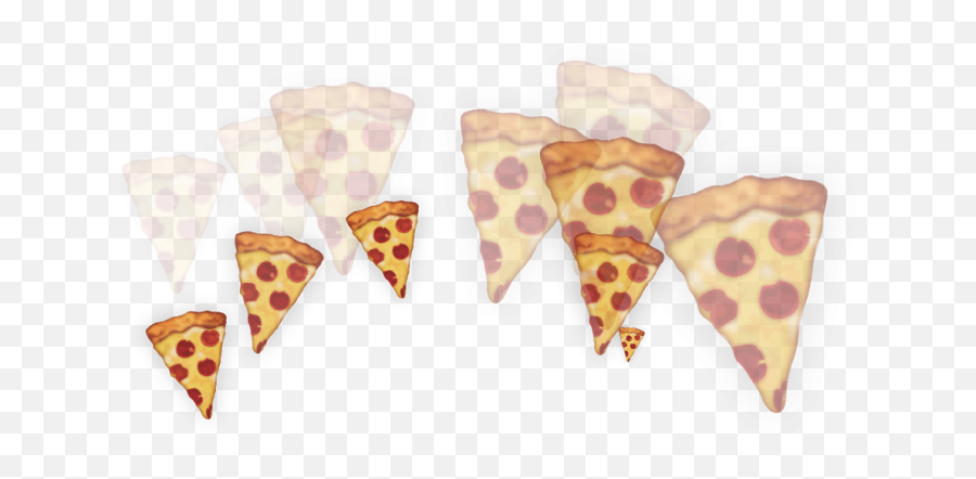 Pizza Picsart Meme Pizzacrown Sticker - Meme Pizza Png Emoji,Emoji De Pizza