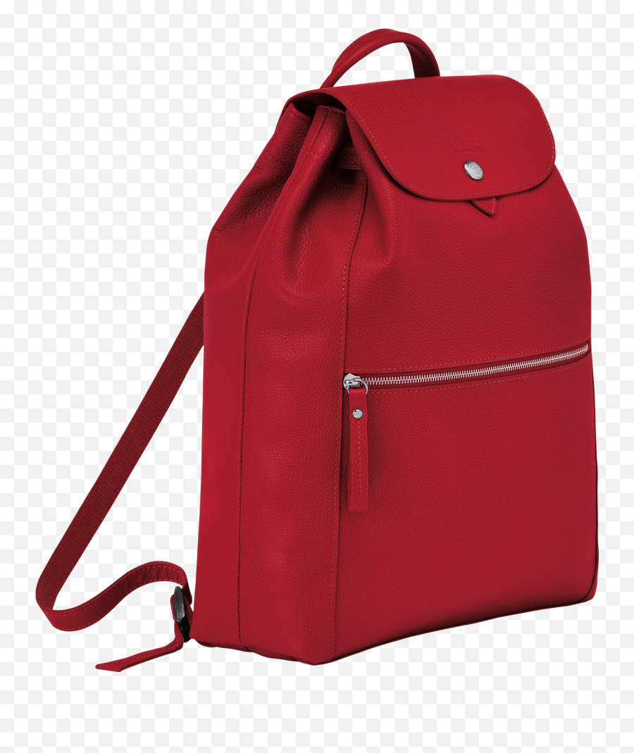 Backpack Le Foulonné Red - Backpack Le Foulonné Black Longchamp Emoji,Emoji Flap Backpack