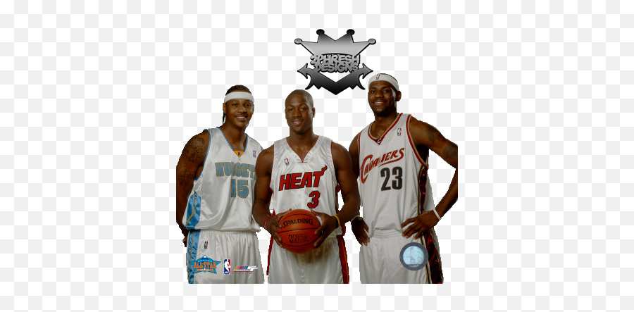 Carmelo Anothony Dwayne Wade U0026 Lebron James Psd - Carmelo Lebron Dwyane Wade Emoji,Carmelo Emoji