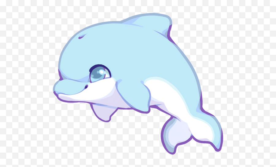 Emoji Clipart Dolphin Emoji Dolphin - Cute Dolphin Drawing,Dolphin Emoji