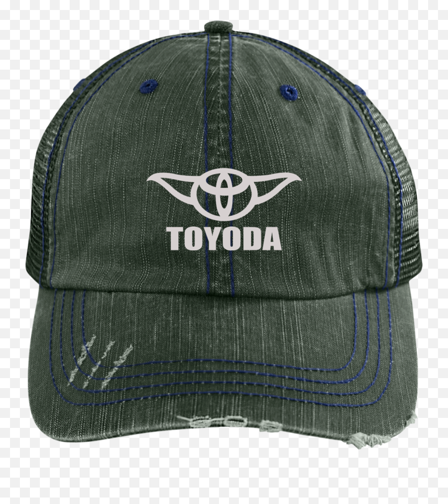 Toyoda Toyota Distressed Cap Hat - Toyota Hats Emoji,Alien Emoji Beanie