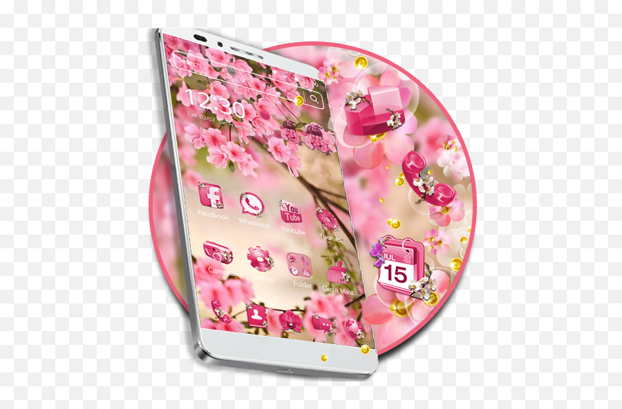 Pink Diamond Shining Bowknot Kitty Theme Apk Download - Free Android Emoji,Swype Dragon Emoji