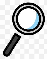 Right - Emoji De Una Lupa,Magnifying Glass Emoji