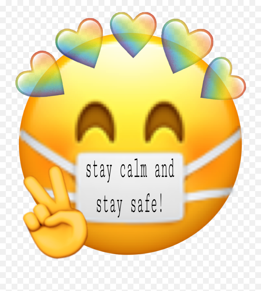 Popular And Trending Staycalm Stickers On Picsart - Happy Emoji,Coloring Pages Of Keep Calm Love Emoji