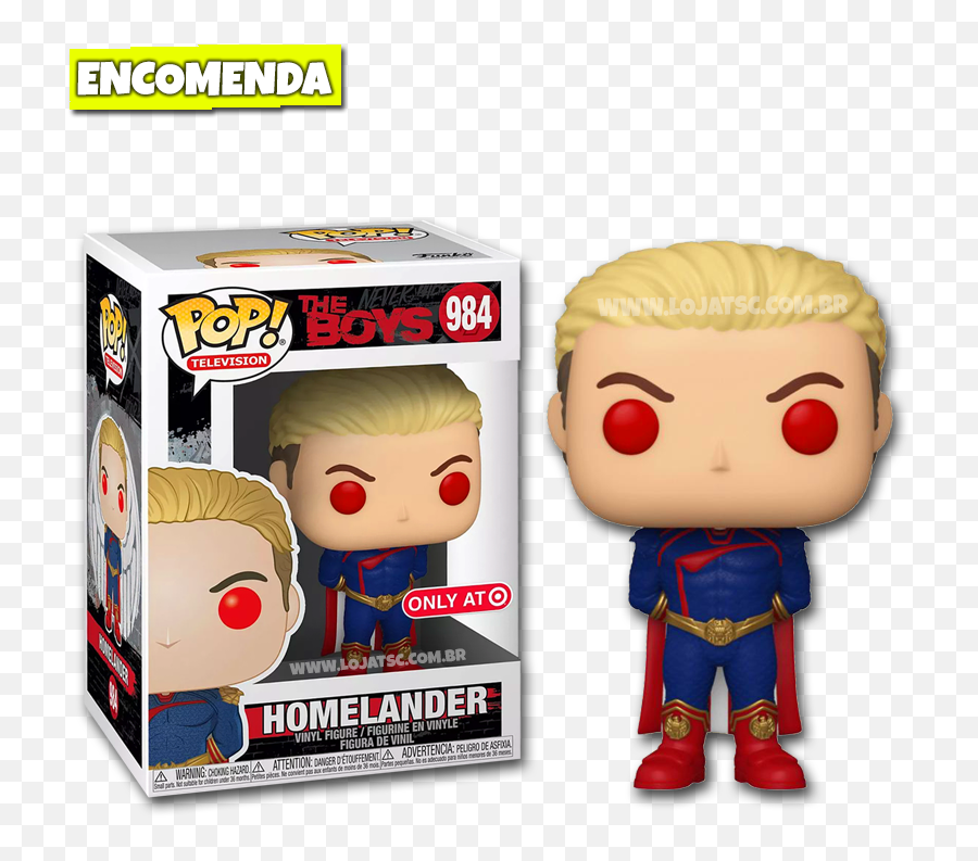 Funko Pop The Boys - Homelander 984 Loja Tsc Boys Funko Pop Homelander 984 Emoji,Translucent Baymax Funko Pop Emoticon