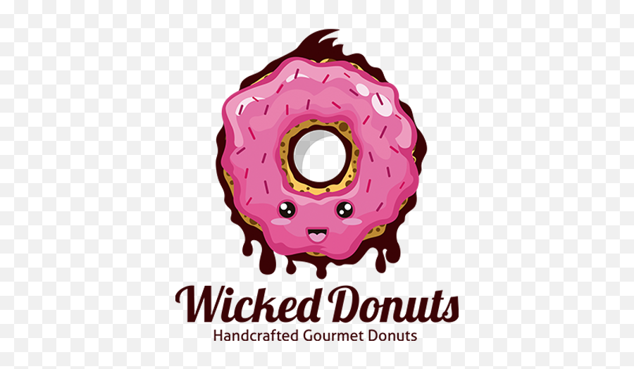 Wicked Donuts U2013 Handcrafted Gourmet Donuts - Wicked Donuts Logo Emoji,Donut Emoji Cut File