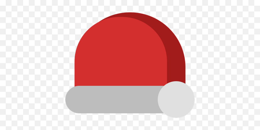 Santa Hat Icon Of Flat Style - Dot Emoji,Emoji Earmuffs