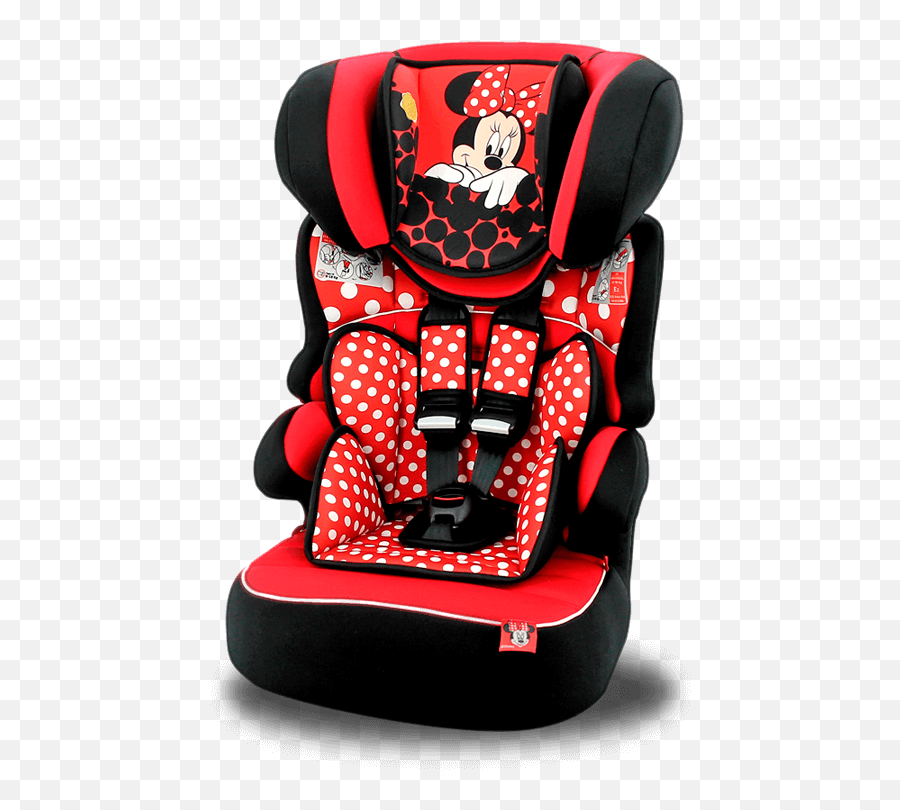 Cadeira Para Automóvel Team Tex Disney - Cadeirinha Para Carro Minnie Emoji,Preço De Travesseiro Emotions