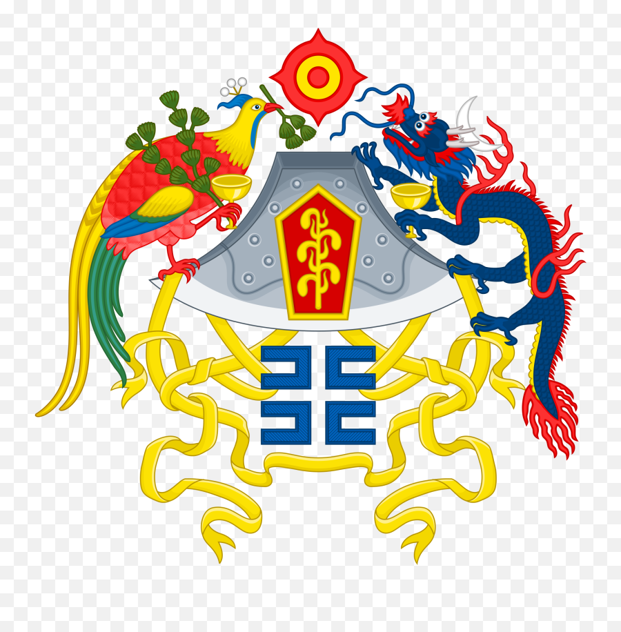 Blue Sky With A White Sun - Coat Of Arms China Emoji,Greem Emoji