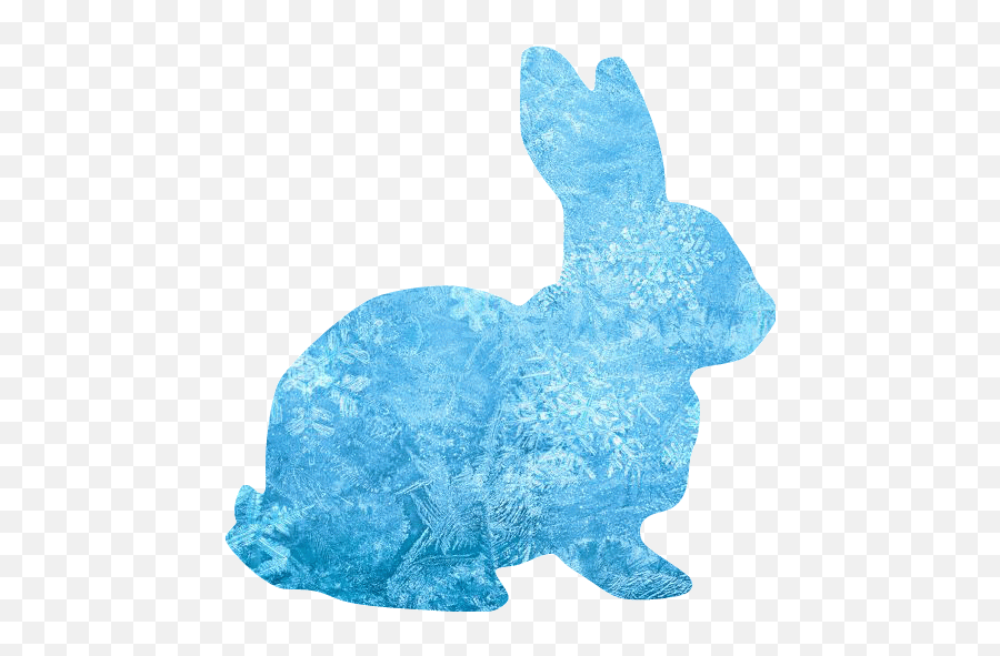 Ice Rabbit Icon - Free Ice Animal Icons Ice Icon Set Ice Bomb Emoji,Rabbit Emoticons Gif