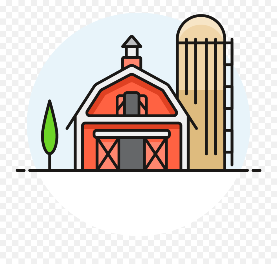 Farm Barn Free Icon Of Stream Line Ux - Farm Icon Png Emoji,Get Farm Emojis