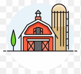 Farm Barn Free Icon Of Stream Line Ux - Farm Icon Png Emoji,Get Farm Emojis