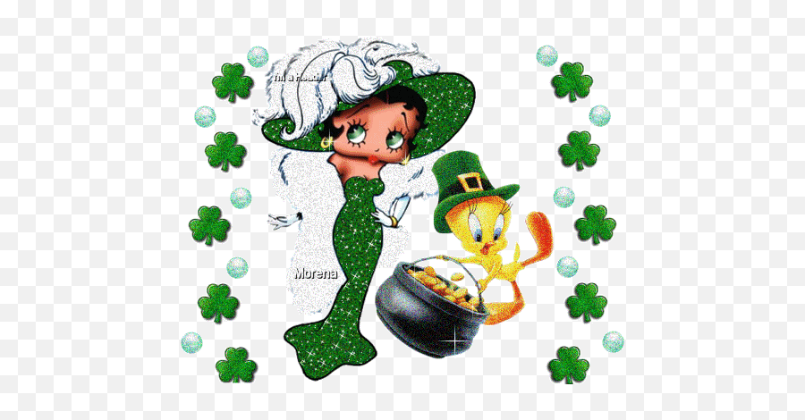 Gifs Clip Art Good Morning - Fictional Character Emoji,Animated Gif Saint Patrick's Emojis