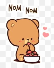 Sticker Maker - Milk U0026 Mocha Bear Ig Milkmochabear Milk And Mocha Sex Emoji,Emojis En Movimiento De Corazón