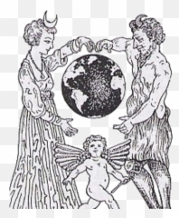Wiccan Deity Physiology - Divine Couple In Wicca Emoji,Horned God Triple Goddess Emoticons
