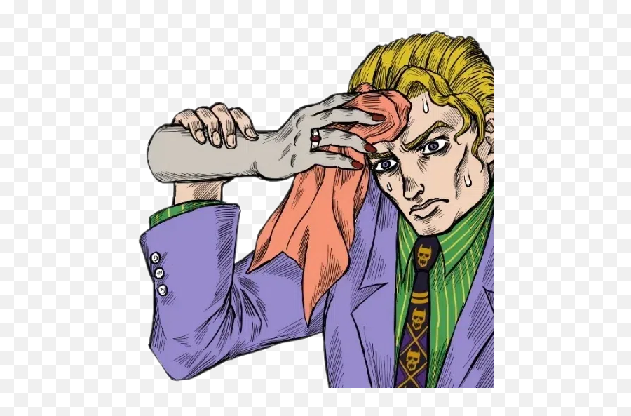 Jojo Panicoooo - Jojo Hand Meme Emoji,Kira Yoshikage Emojis