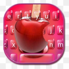 Candy Red Apple Keyboard Theme U2013 Google Playu0027 - Android Keyboard Emoji,Apple Gun Emoji