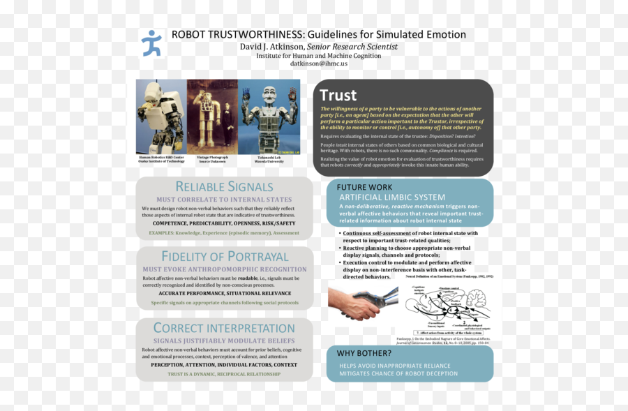 Pdf Robot Trustworthiness Guidelines For Simulated Emotion - Robots Emoji,Evoke Emotion