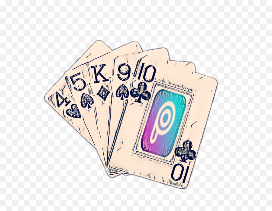 Playing Cards Sticker Challenge On Picsart Emoji,Emotion Playing Cards