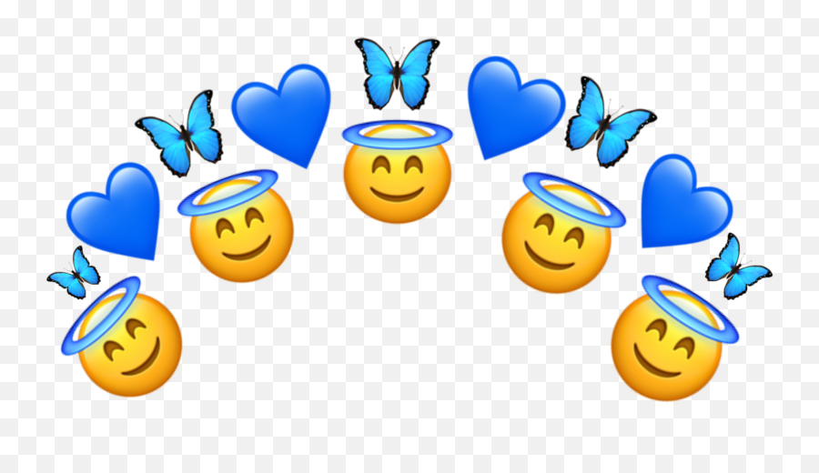 Emoji Heartcrown Sticker By Finn - Happy,Electric Emoji