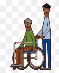 Illustration Of A Person In A Wheelchair Old Man And A Emoji,Old Man Emoji