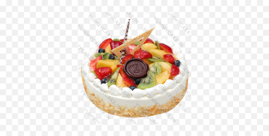 Order Fruit Cake Online Mixed Fruit Cake In Delhi Yummycake Emoji,Strawberry Cake Emoji