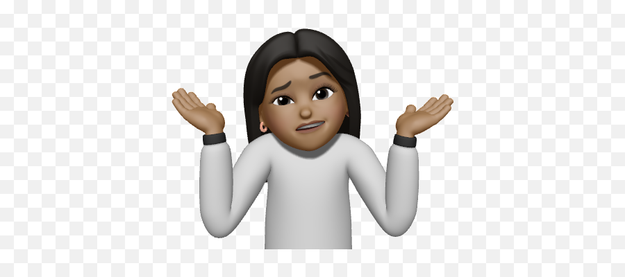 Tweets With Replies By Emoji,Girl Shruffing Emoji