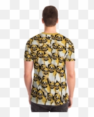 Pug Tshirt All Over Print U2013 Memories To Last Emoji,Pug Emoji To E-mail