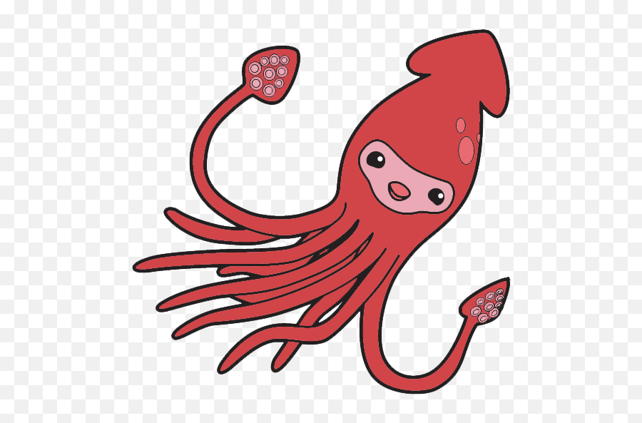 Squid Emoji - Clip Art Library,Octupus Emoji