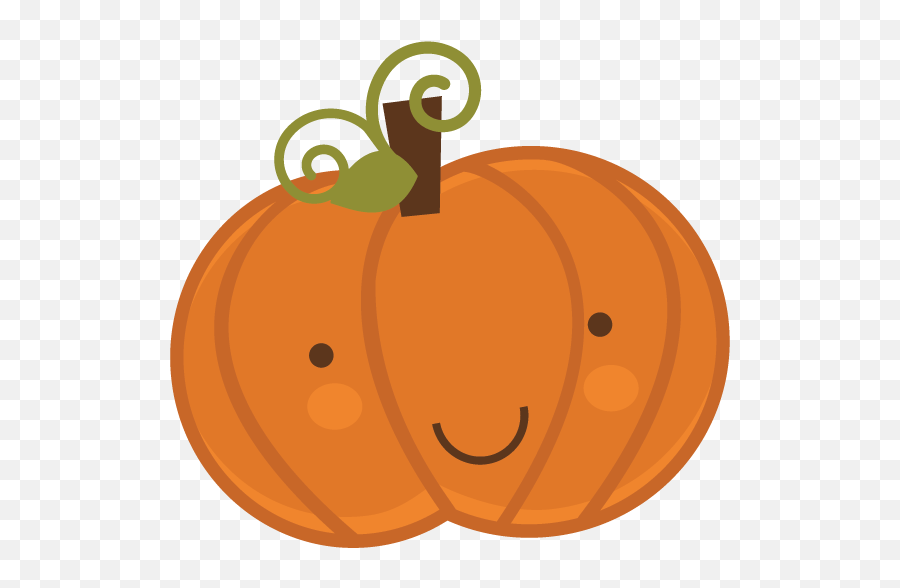 Fall Harvest Halloween Pumpkin Clip Art - Cute Transparent Pumpkin Clipart Emoji,Emoji Pumpkin Painting